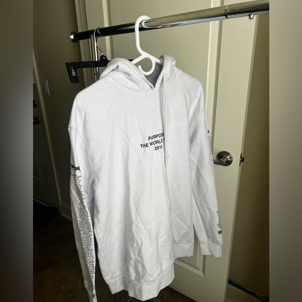 Justin Bieber Purpose Tour Hoodie H&M